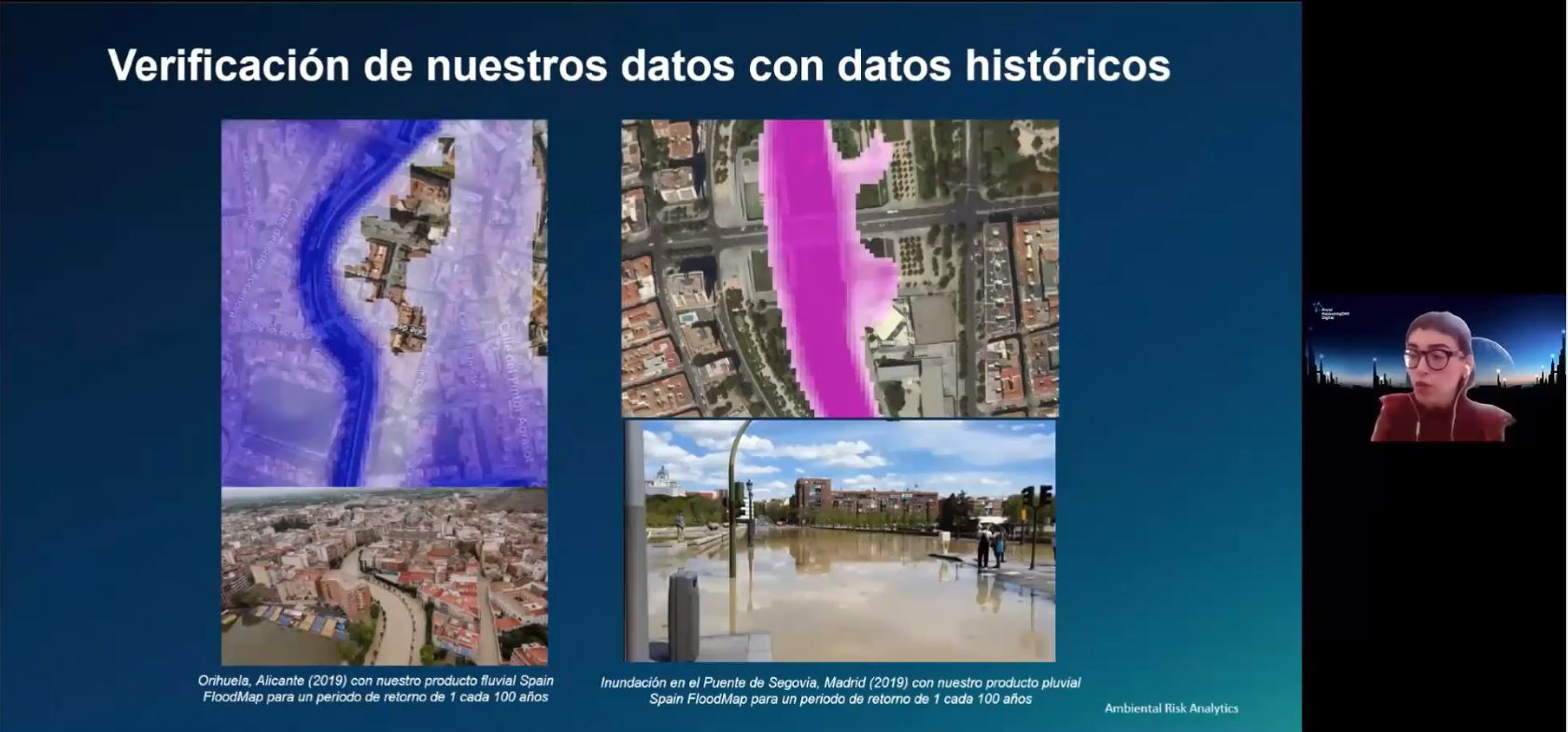FloodScore Spain visualisation