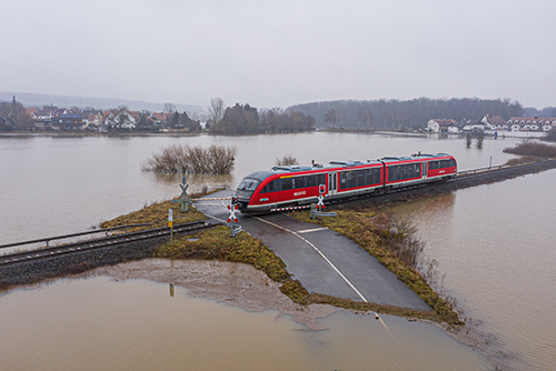 Climate change is increasing the frequency and intensity of flood risk in Germany