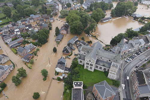 Mitigating the impact of flooding in Belgium using data